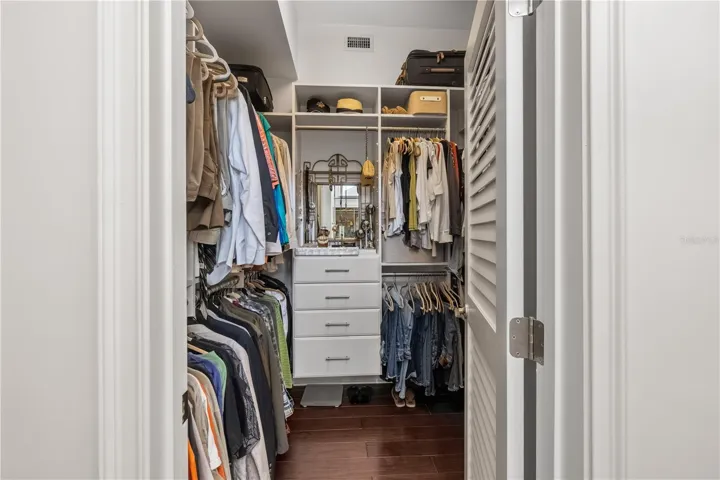 Custom built-in Closet
