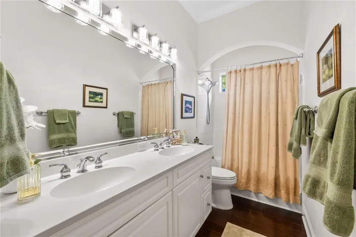 Secondary bathroom