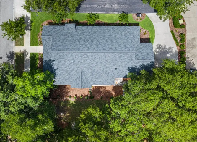 Aerial view of this oasis