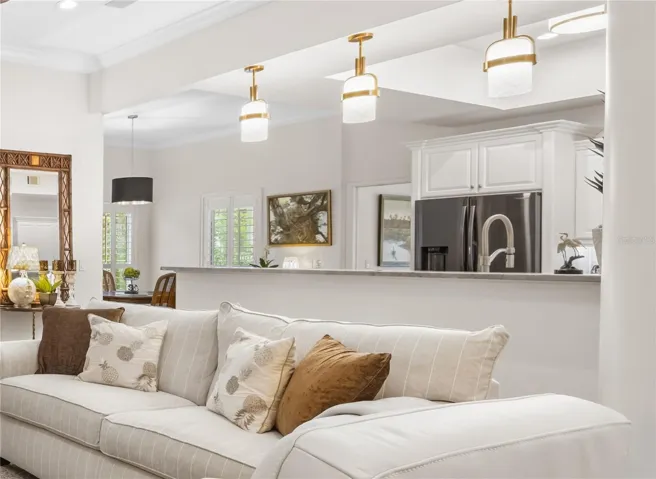 Breakfast bar for extra seating