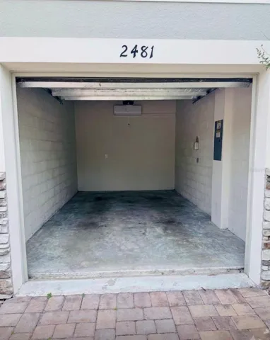 Two car garage