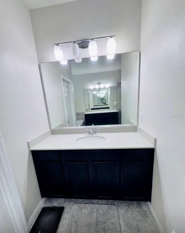 Master bathroom/ His vanity