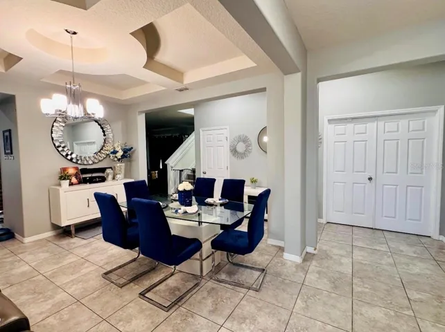 View of Dinette/ Kitchen area