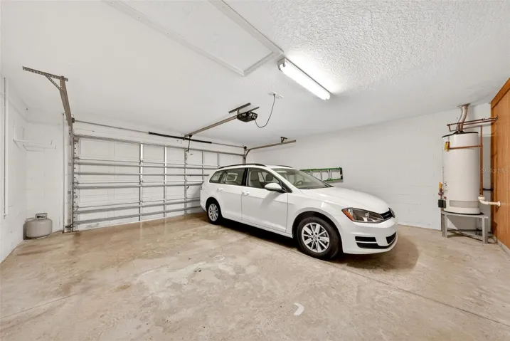 Two car garage
