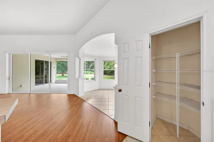 Kitchen closet pantry