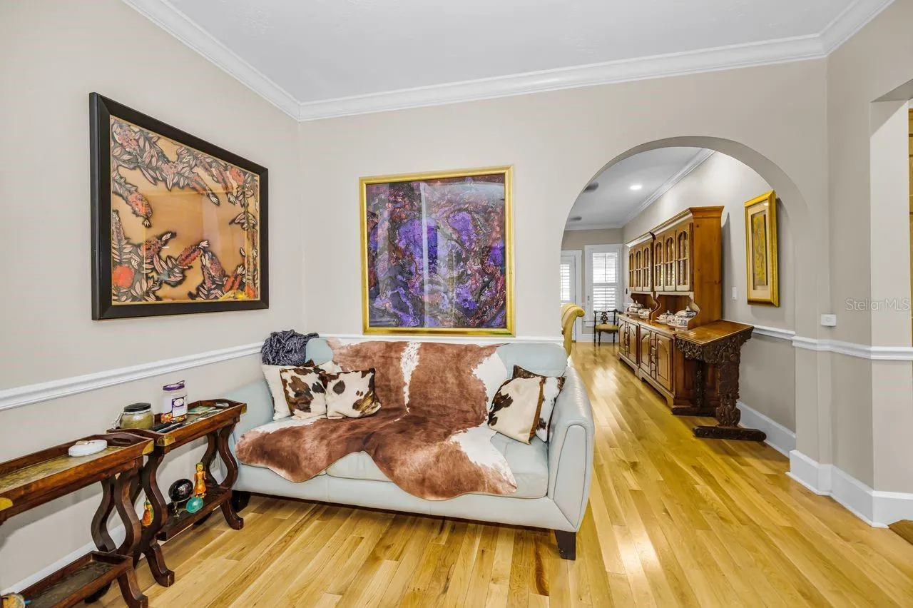 TV room for the family.