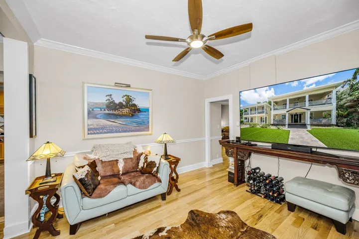 TV family room.