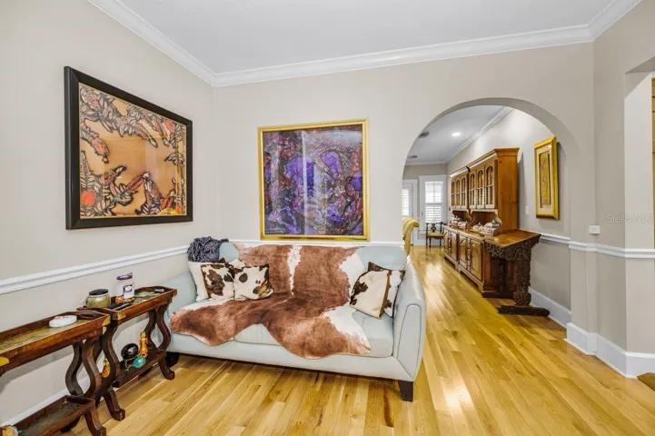 TV room for the family.