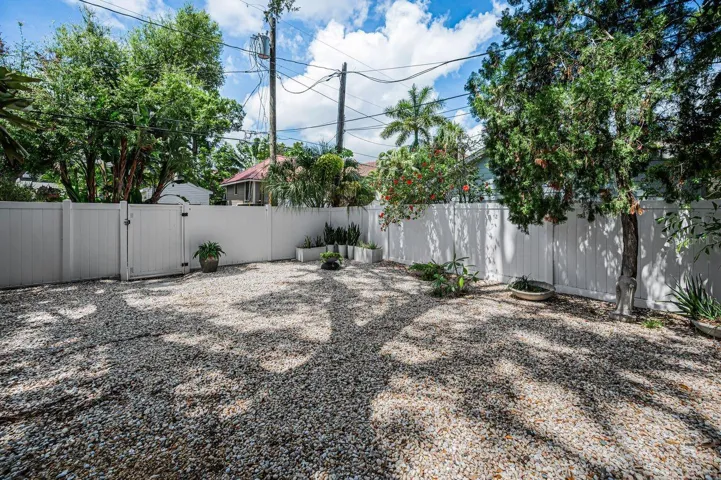There is still plenty of room for backyard fun - open outdoor space ready for play, and those impromptu gatherings.