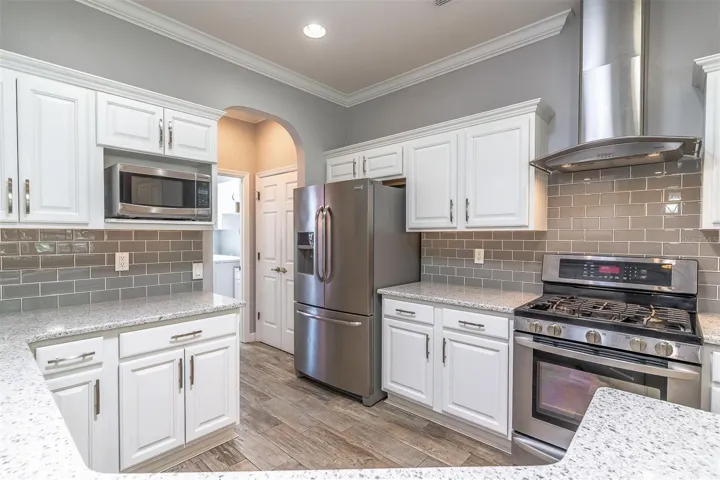 Stainless Appliances & Hood