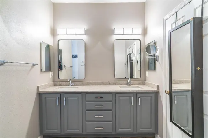 Master Bath Double Sinks