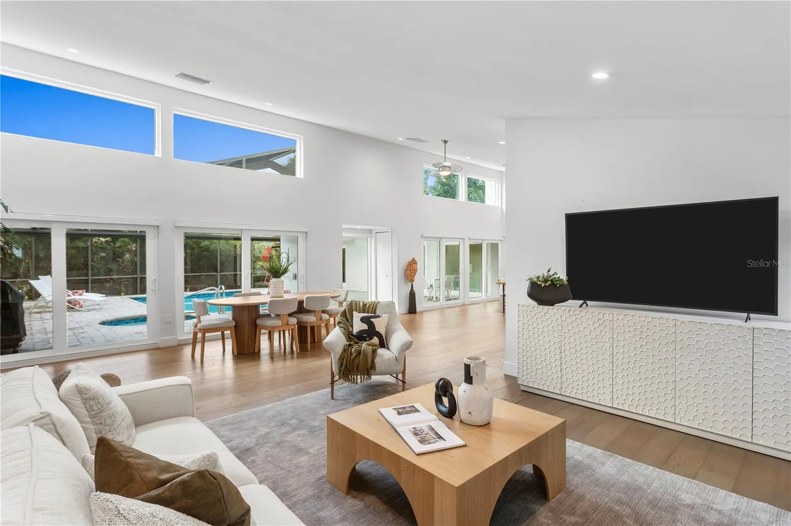 Poolside Great Room Views