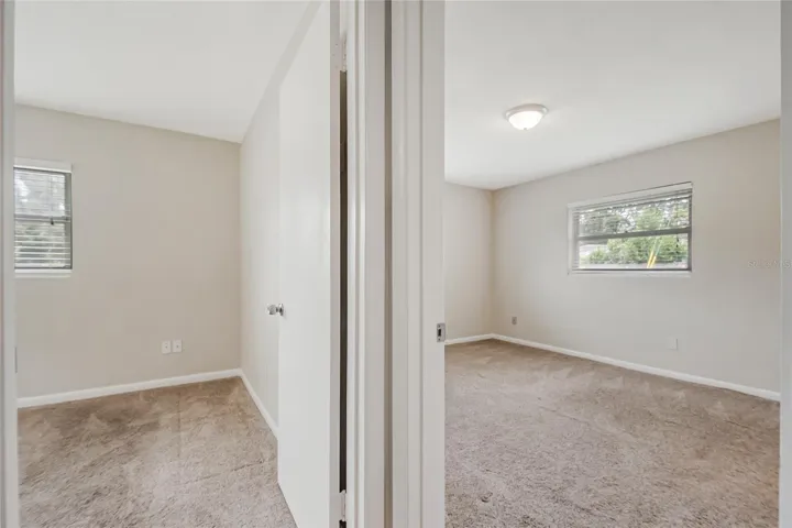 Bedroom 3 (left) and Primary (right)