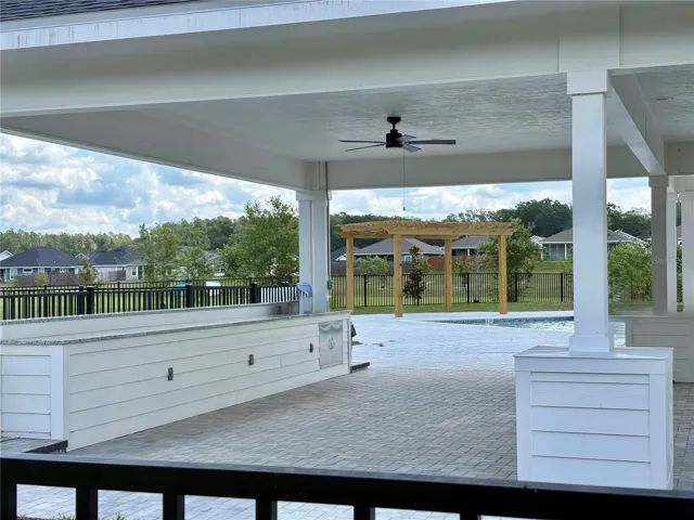 community pool and breezeway