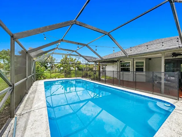 When pool is cleaned