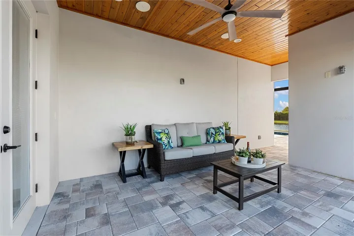 Extend Patio off Inlaw suite with additional 1/2 Bathroom or Pool bath