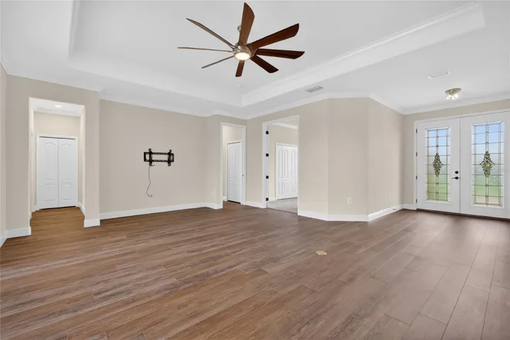 Easy care and transitional luxury vinyl plank flooring ~