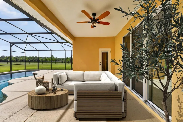 Virtually staged lanai ~