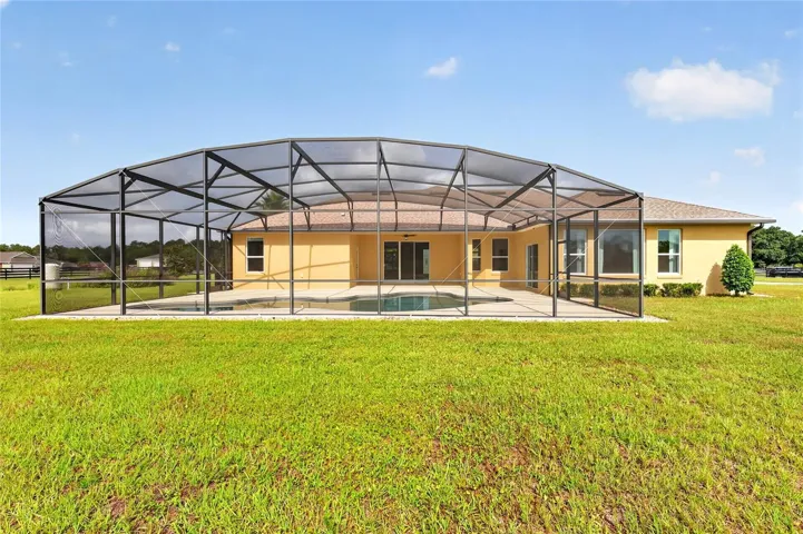 Views from this outdoor space include rocket launches to the east ~