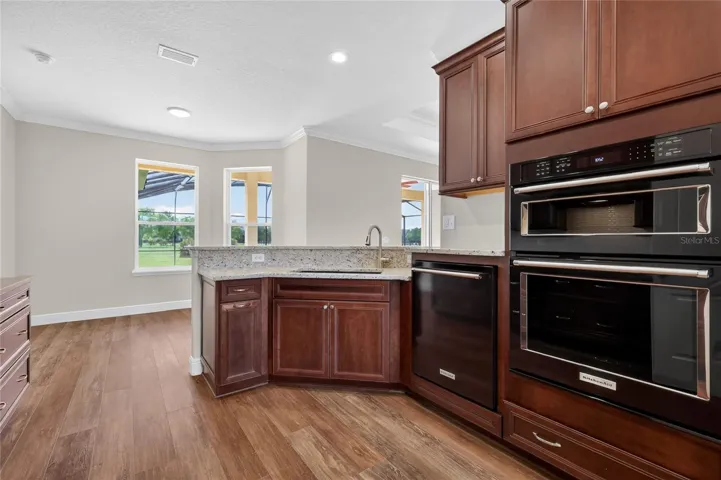 Wall KitchenAid convection oven and convection microwave~