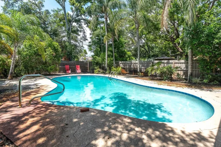Private Fenced in Backyard