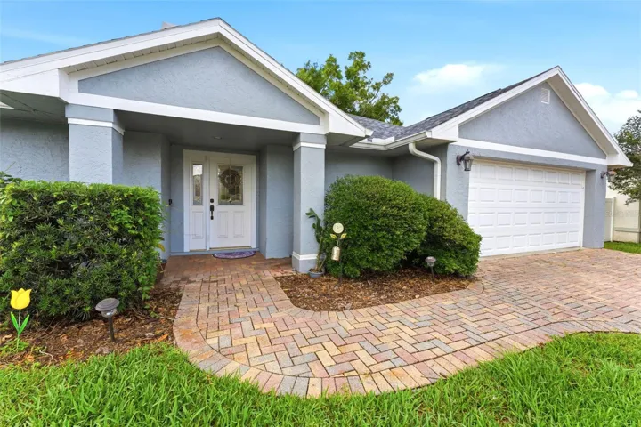 Paved driveway