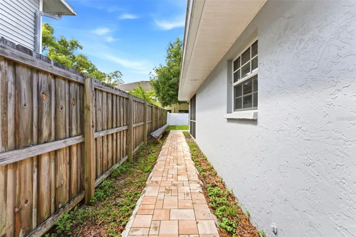 Side of house