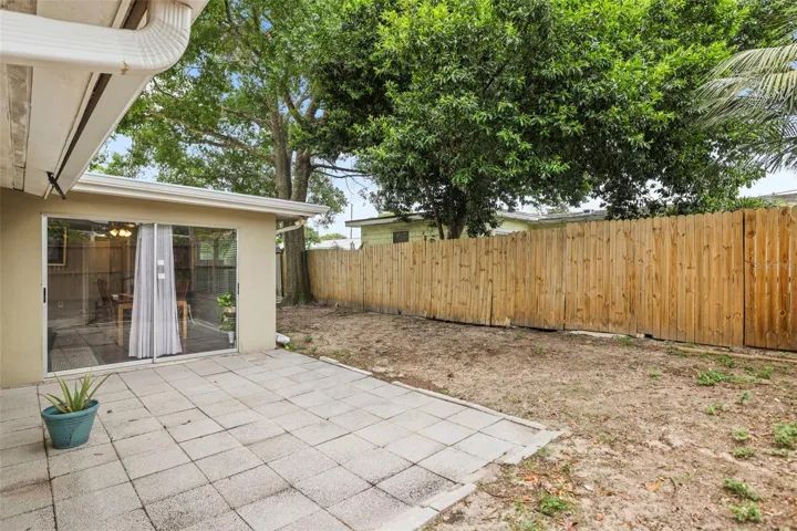 Patio and Fenced-in Yard