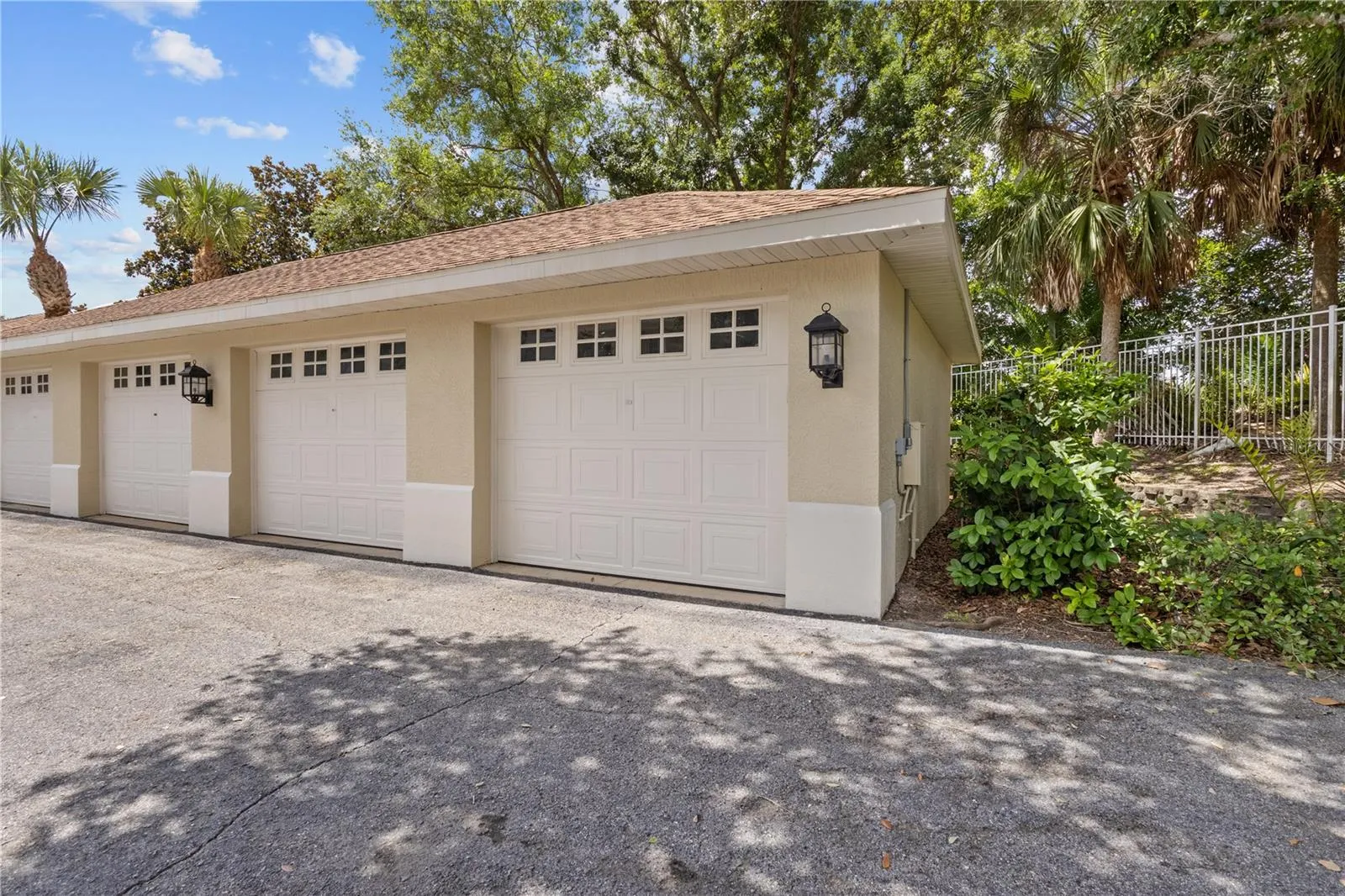 Detached Garage with attic storage