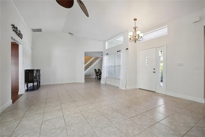 Living Room opens to Dining Room