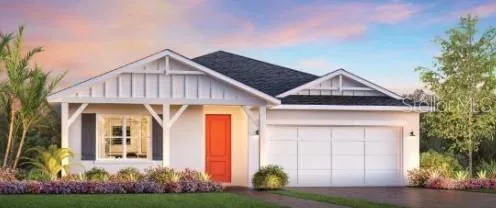 Farmhouse exterior style provides ample curb appeal