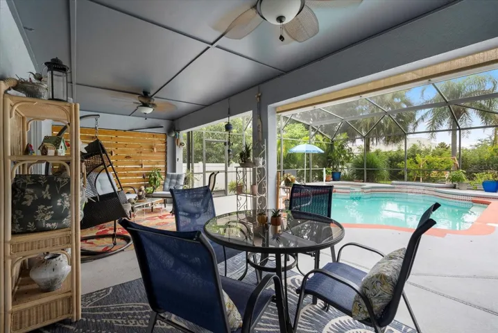 Screened in Lanai &amp; Pool Area