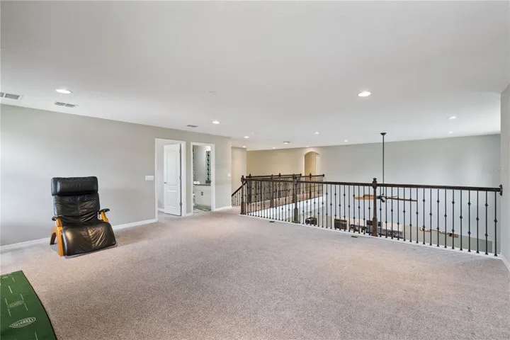 Upstairs loft