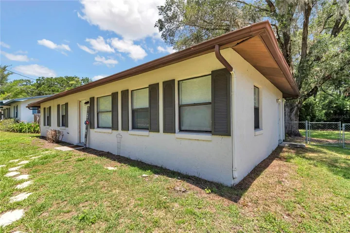 Side view of home