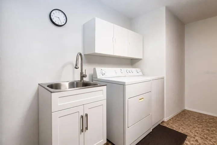 Laundry area