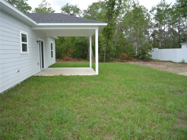 Backyard with room for a Pool.