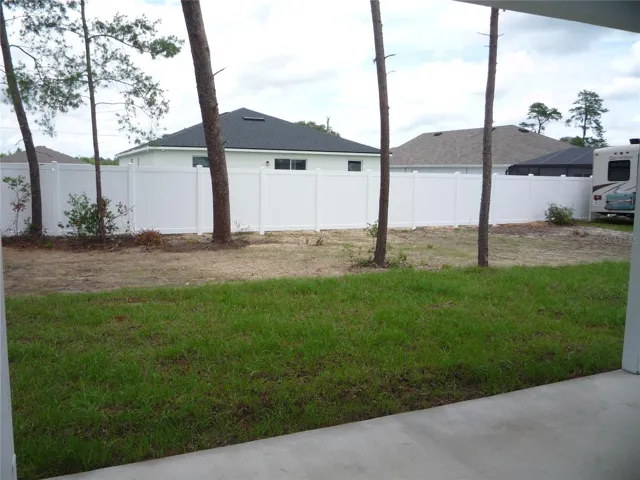 Backyard with room for a Pool.