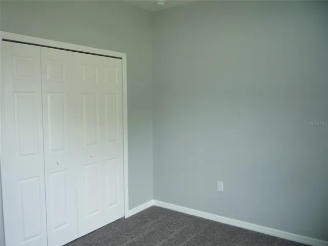 Bedroom 3 with lush Gray Carpet.