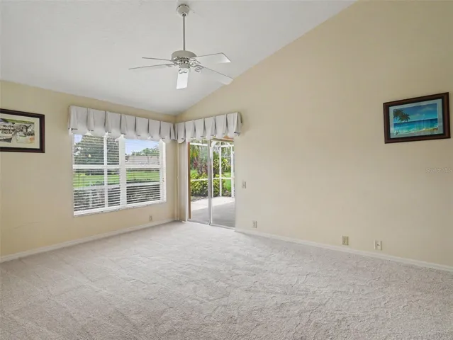 Primary Bedroom with slider to Lanai.