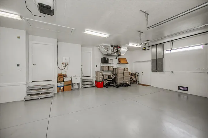 Double Door Access to Garage From Home.