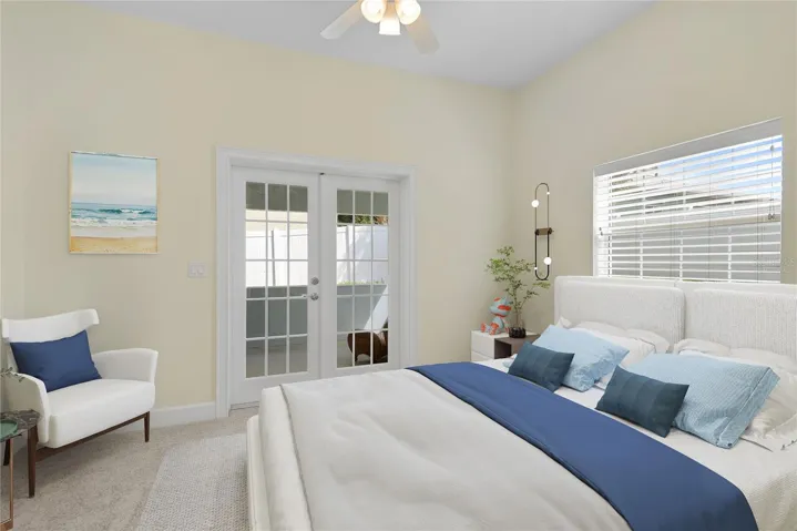 Virtually staged first floor Secondary Bedroom