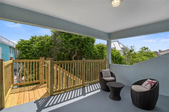 Private balcony off Primary Suite