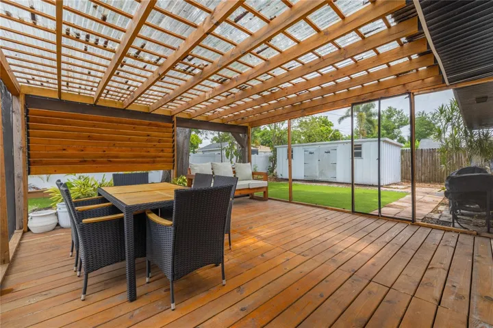 Outdoor living area