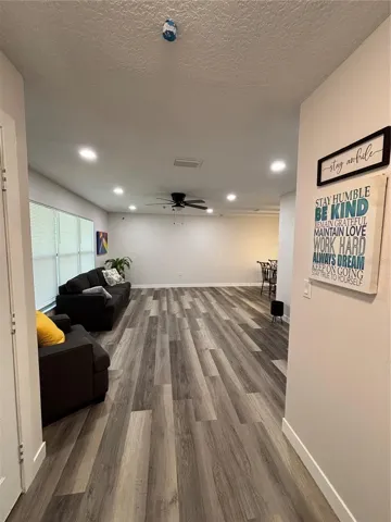 Living Room View from Entry Way
