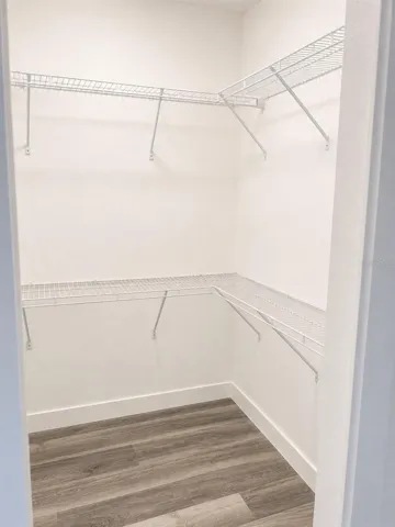 Closet in Bedroom 1Virtual staged