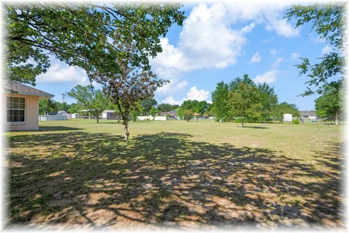 LARGE BACKYARD...