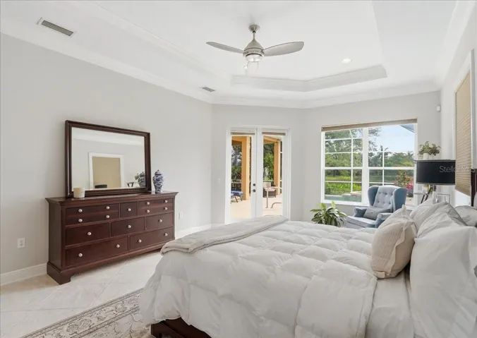 Tray Ceiling and Lots of Windows
