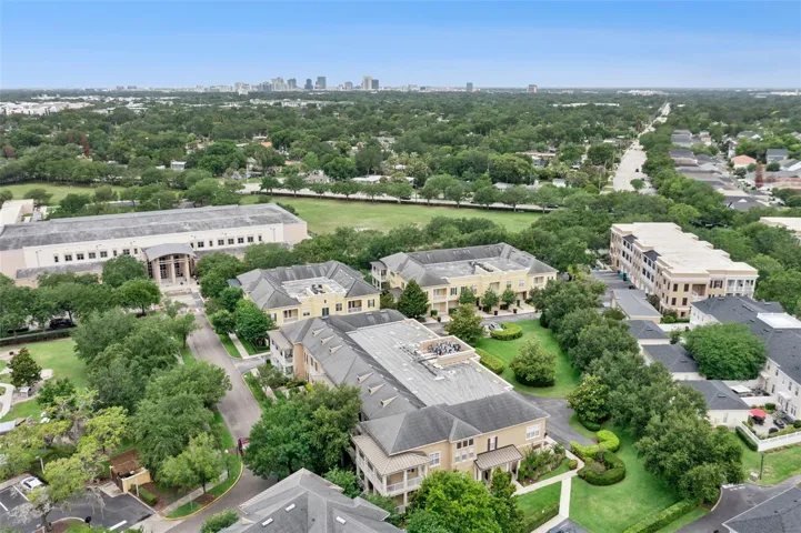 Green Space behind the condo