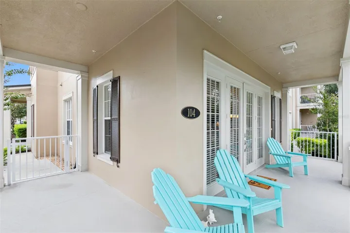 Wrap Around Terrace with ramp and gate for additional access.