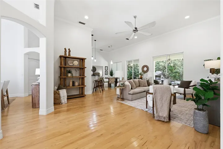 Designed to enjoy lots of natural light from every room, this home is perfect for loving the Florida lifestyle with friends.
